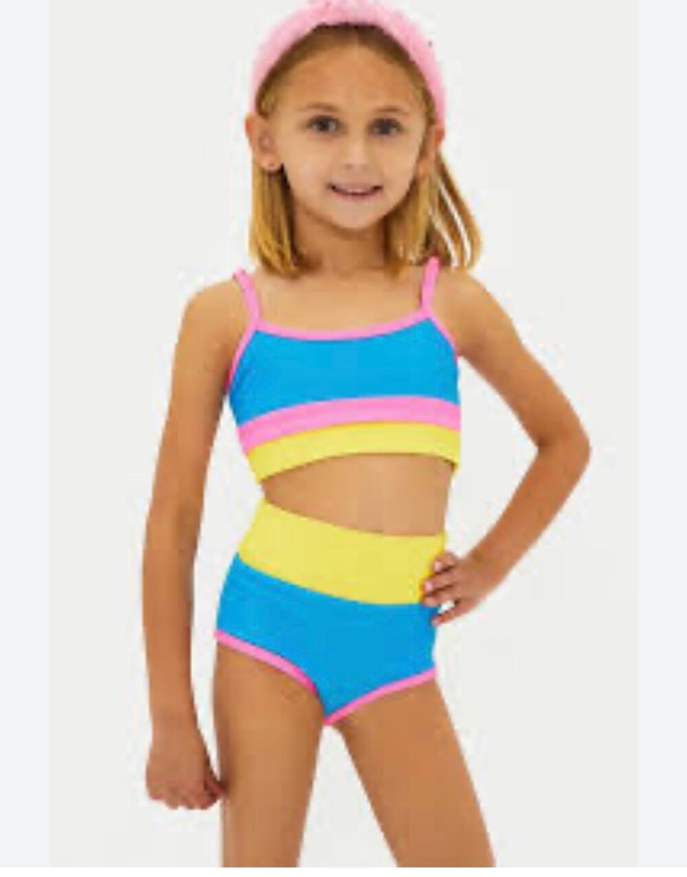 Beach Riot little Kids' Little Eva & Emmy
Two-Piece Swimsuit (new) size 2